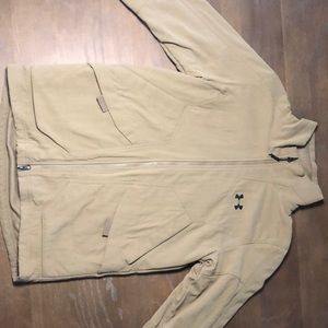 Tan Under Armour Coldgear jacket. Very heavy duty and in great shape.